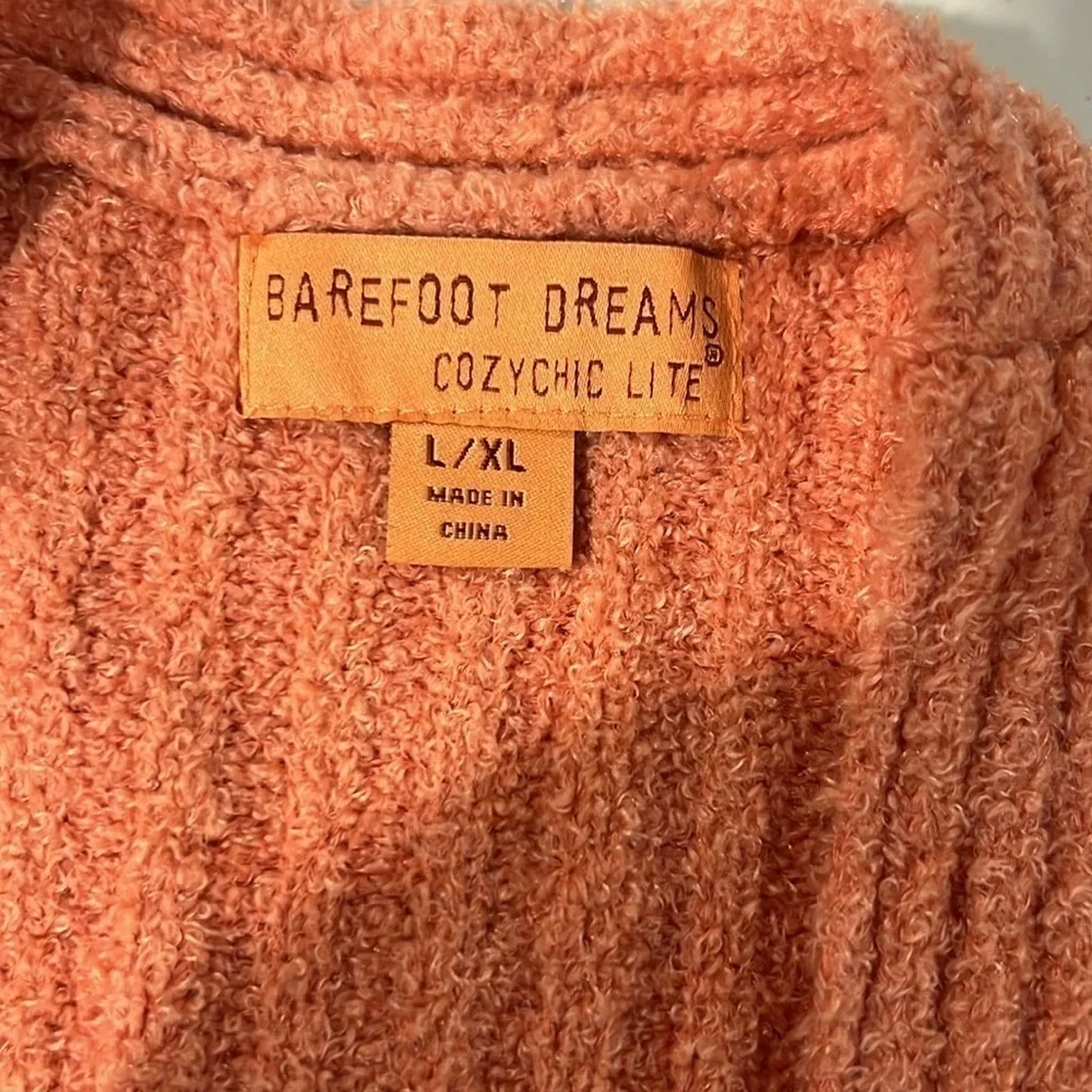 Barefoot Dreams Peach Dolman Shrug Size Large/Extra Large